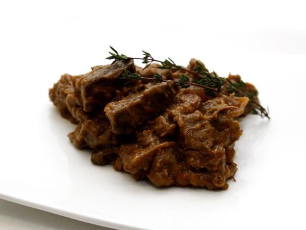 Zuurvlees/hachee bakje