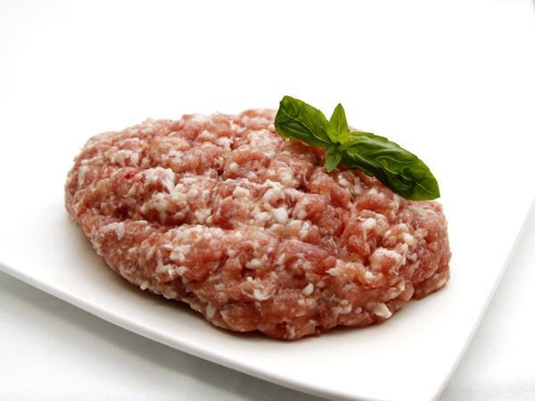 gehakt varkens gekruid