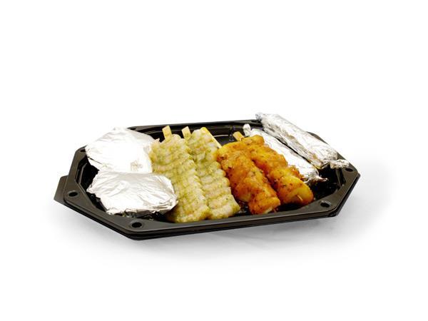 barbecue vispakket compl.