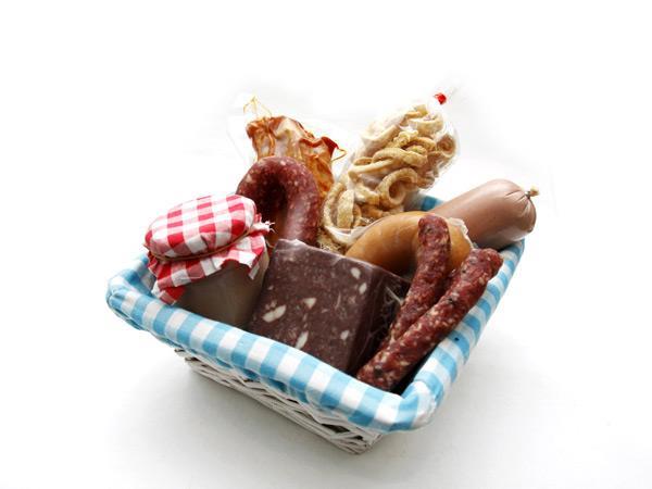 pakketje specialiteiten.